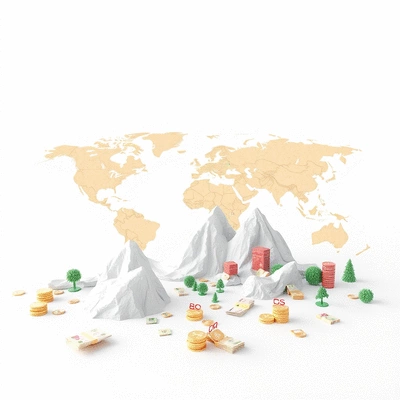 Image illustrating the landscape of international money transfers