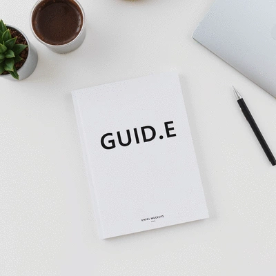Digital guide or eBook mockup